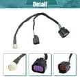thumbnail image 2 of NATEFEMIN Rear View Back Up Camera Wiring Harness Replacement for Dodge Ram 1500 2500 3500 2013-2018 68189124AC, 2 of 8