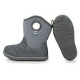 thumbnail image 2 of JAN & JUL Toddler Muck Boots for Fall & Winter Waterproof (Grey Birch, Size 10 Little Kid), 2 of 7