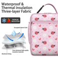 thumbnail image 4 of Premium Insulated Ladybug Lunch Box for Men & - Reusable Lunch Bag with,Hour Temperature Retention, Compact & Lightweight Design for Office, Work, Picnic, Travel - Durable Lunch Tote for Adults., 4 of 5