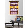 thumbnail image 2 of NBA Los Angeles Lakers - Champions 20 Wall Poster with Wooden Magnetic Frame, 22.375" x 34", 2 of 4