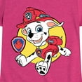 thumbnail image 3 of Paw Patrol - Marshall Sketch - Toddler & Youth Girls Short Sleeve Graphic T-Shirt, 3 of 6