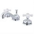 thumbnail image 2 of Elements Of Design ES1161PX Double Handle 8" To 16" Widespread Bathroom Faucet - Chrome, 2 of 2