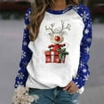 thumbnail image 2 of Christmas Tops for Women Tops Trendy Plus Size Long Funny Long Sleeve Shirts Adult Humor Blouses Long Sleeve Work, 2 of 4