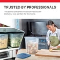 thumbnail image 2 of FreshPro 18 Quart (QT) Food Storage Container with Lid - Restaurant Grade - (Translucent), 2 of 5