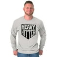 thumbnail image 4 of Heavy Hitter Baseball Fanatic Sports Men's Long Sleeve Tee T Shirt Brisco Brands L, 4 of 6