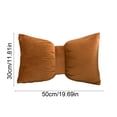 thumbnail image 3 of Bow Pillow Bow Shaped Throw Pillow Soft Bowknot Pillow Decorative Throw Pillows,Soft Sofa Throw Pillows Bedding Decorative Cushion,Couch Bed Cute Home Decor Accent Pillows,1 1.81×19.69in, 3 of 6