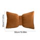 thumbnail image 3 of Cojín decorativo con lazo de mariposa para cama o sofá | Cojín decorativo de algodón suave para sala de estar, dormitorio u oficina | Cojín ornamental para respaldo de silla, 3 of 6