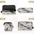 thumbnail image 5 of Hair Tool Organizer Bag with Heat Resistant Mat Removable Travel Storage Case for Hot Air Brushes Curling Irons Ink Wash Style Roses, 5 of 8