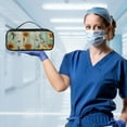 thumbnail image 4 of COEQINE Sunflower Hummingbird Stethoscope Storage Bag Stethoscope Bag for Nurses Stethoscope Bag Holder Stethoscope Carrier Bag & Case for Women Stethoscope Accessories for Men, 4 of 7
