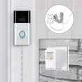 thumbnail image 2 of Doorbell Transformer, 24V/500mA Supply Power Adapter with Doorbell Screwdriver Compatible with Video Doorbell, 8M (315") Cable (White), 2 of 5