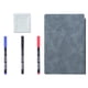 thumbnail image 1 of Cuaderno reutilizable, impermeable, agenda, bloc de notas, bloc de notas, cuaderno de escritorio Azul marino, 1 of 9