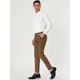 thumbnail image 4 of Vestidocuadros pahombre Pantalones de negocioscuadros ajustados con bolsillos Marrón Oscuro XL, 4 of 6