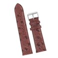 thumbnail image 2 of lionlar Leather Watch Band Adjustable Watch Band Strap Replacement Strap Watch Strap Red 18mm, 2 of 9