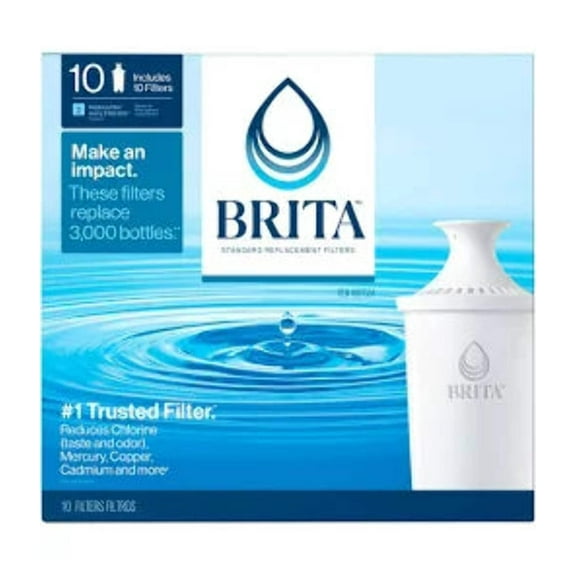 Brita Replacement Water Filters, 10-pack
