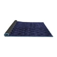 thumbnail image 2 of Ahgly Company Indoor Round Oriental Blue Industrial Area Rugs, 7' Round, 2 of 4