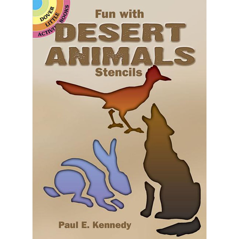 Fun with Desert Animals Stencils