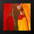 thumbnail image 2 of Cazal, Cedric 20x20 Black Modern Framed Museum Art Print Titled - Drapees, 2 of 5