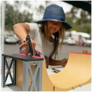 TECH DECK Ultimate Half-Pipe Ramp Playset and Exclusive Primitive Pro Fingerboard for Kids 6 and Up, 20in