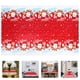 thumbnail image 2 of Mantel rectangular impermeable con diseño navideño de Papá Noel, muñeco de nieve y alce. Mantel de plástico para mesa de comedor navideña., 2 of 7