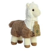 Aurora - Medium Brown Eco Nation - 11" Two -Tone Alpaca - Eco-Friendly Stuffed Animal