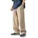 thumbnail image 1 of Pantalones de trabajo informales con pliegues y pierna ancha para hombre, color liso, verano, playa, tallas M-XXXL, 1 of 7