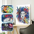 thumbnail image 1 of Romantic Lion Painting, 1 of 6