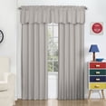 thumbnail image 3 of Eclipse Kids Macklin Solid Thermaback Blackout Rod Pocket Window Curtain Panel 42 x 84, 1 Panel, Grey, 3 of 6