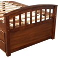 thumbnail image 5 of Twin Size Platform Storage Bed Wood Platform Bed with 6 Drawers, Captains Bed Bedroom Furniture with 6 Drawers,Walnut, 5 of 5
