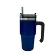 thumbnail image 1 of JS Gourmet - Double-Wall Insulated Stainless Steel Travel Mug, 600ml Capacity, Blue, 1 of 1