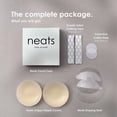 thumbnail image 6 of NEATS Grippy Silicone Round Nipple Covers - 1 Pair (Pearl) - S/M, 6 of 9