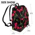 thumbnail image 2 of Ratiio Cherry Pattern Womens Backpack Purse Leather Backpack Purse for Women Travel Fashion Backpack Designer Ladies Shoulder Bags, 2 of 4