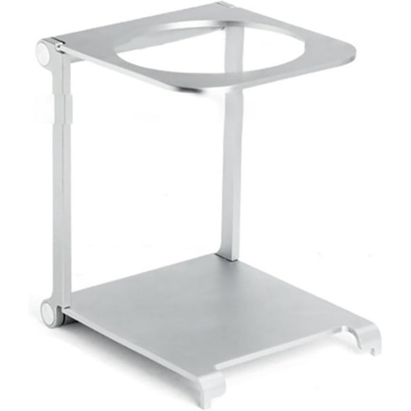 Portable Aluminum Alloy Hand Brews Coffee Stand for Manual Espresso Machines Folding Brewing Station Metal Texture