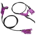 thumbnail image 4 of Bike Disc Brake Set, Mountain Bike Hydraulic Disc Brake Kit 4 Piston Hydraulic Disc Brake Bike CNC Bilateral Oil Brake with 160mm Rotor Disc Suitable for Most Model on the Market, 4 of 7