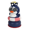 thumbnail image 2 of Rociador con base de pingüino para divertirse al aire libre: juguete cohete giratorio con agua y enchufe europeo, 2 of 8