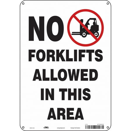 

Condor Safety Sign 10 inx7 in Aluminum 476N25 476N25 ZO-G5786897