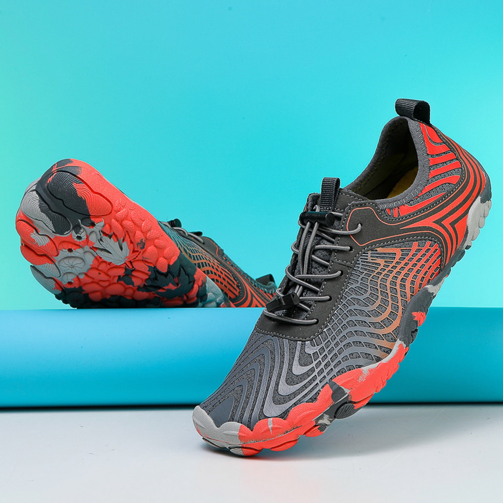 CHENge Hiking Cloud-Like Barefoot Shoes Women Men Footwear, Unisex Running Shoe for women, Wide Toe Box Zero Drop Slight Arch-Support Breathable Walking Shoes