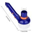 thumbnail image 1 of Inteprter Cepillos de limpieza Piscina Escalón y esquina Cepillo de vacío Spas Bañeras de hidromasaje Cepillos de limpieza con cerdas finas Cepillo para Jardín y Patio Inteprter HA020956-00, 1 of 1