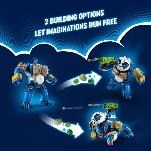 Free Shipping! LEGO DREAMZzz Logan the Mighty Panda Rebuildable