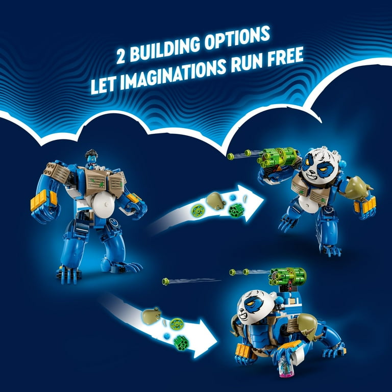 Free Shipping! LEGO DREAMZzz Logan the Mighty Panda Rebuildable