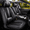 #066 Black, variant on DIKSOAKR 2 Front Car Seat Covers Fit for Hyundai Venue 2020-2025 Faux Leather Front Seat Cushion with Airbag Compatible Automotive Interior Accessories (Black)