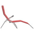 thumbnail image 5 of vidaXL Deckchairs Outdoor Lounge Chairs Folding Sunlounger Sunbed Textilene, 5 of 8