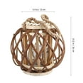 thumbnail image 5 of IBASETOY Hemp Rope and Wicker Candle Holder for Home Decoration in Assorted Colors Perfect for Wedding Party or Banquet 1pc Large Size, 5 of 8
