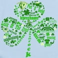 thumbnail image 2 of CafePress - St Paddys Day Shamrock Long Sleeve Infant Bodysuit - Long Sleeve Cotton Baby Bodysuit, 2 of 4
