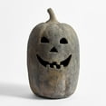 thumbnail image 3 of Terracotta Pumpkin a Handmade Terracotta Wonder & Hallowmas Handcrafted Jack O'-Lantern for Porch Fall Decorations for Home, 3 of 7
