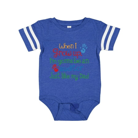 

Inktastic Future Auditor Like My Dad Gift Baby Boy or Baby Girl Bodysuit