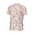 thumbnail image 6 of Wukai Funny Chicken Print Men's Short-Sleeved Mesh T-Shirt,Quick-Dry Short Sleeve Workout T-Shirt-XX-Large, 6 of 8