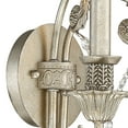 thumbnail image 4 of 5112-OS-CL-SAQ-Crystorama Lighting-Regis - Two Light Wall Sconce-Olde Silver Finish-Swarovski Spectra Crystal Type-Clear Crystal Color, 4 of 5