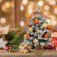 thumbnail image 5 of Adornos Navideños Xihbxyly Mini Árbol de Navidad de Escritorio, 5 of 7