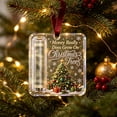 thumbnail image 3 of Cheapark 4.72 Inch Clear Acrylic Christmas Cash Gift Storage Ornament, Transparent Money Holding Pendant For Tree Hanging, Decorative Currency‑Focused Plaque For Christmas Holiday Home Decor Gift, 3 of 6
