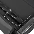 thumbnail image 5 of Chateauy Folding Bleacher Stadium Seat, Thick Padded Chair with Back Support, Shoulder Strap, Hooks and Cup Holder, Black, 5 of 6